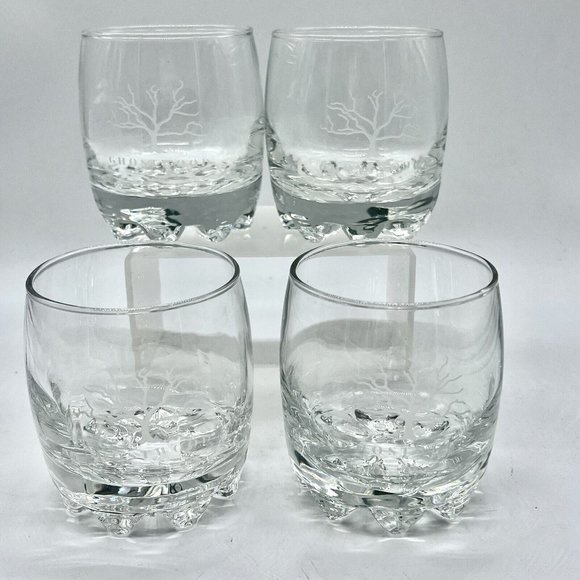 Ghostwood Whiskey Glass Set Old Fashioned Tumblers Scotch Cocktail Rye Bourbon